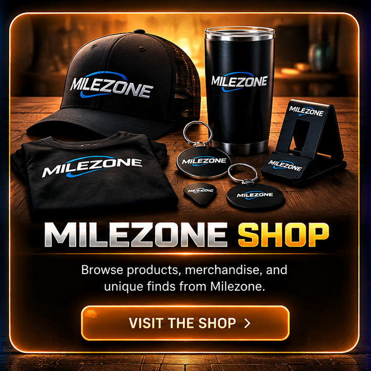 Milezone Shop merchandise and products