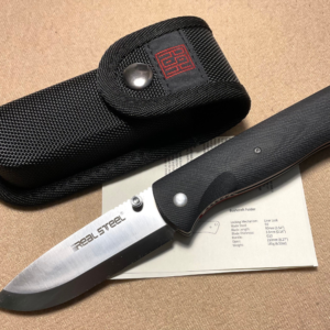 RSK Bushcraft II Folder Black - 3716