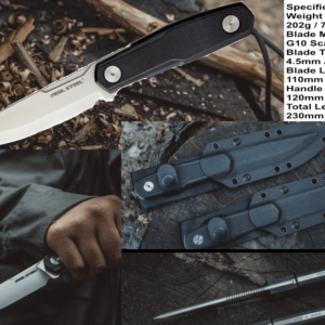 RSK Bushcraft Zenith Scandi Fixed Blade - 3760