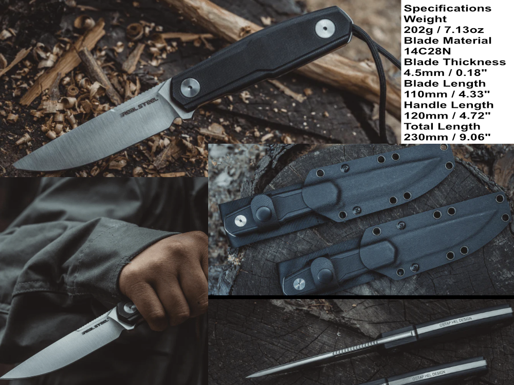 RSK Bushcraft Zenith FFG Fixed Blade - 3761
