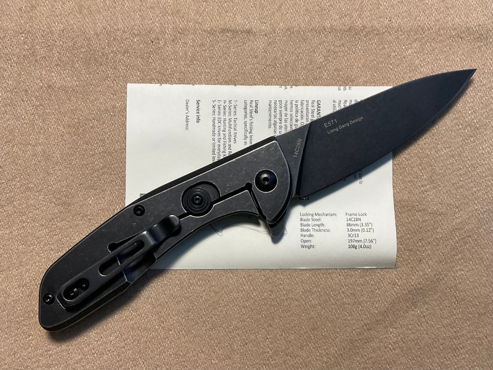 E571 Black Stonewashed - 7132 - Image 2