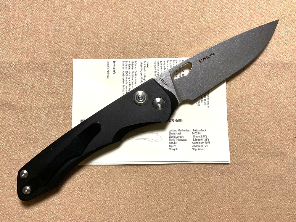 RSK E775 Griffin Black - 7161