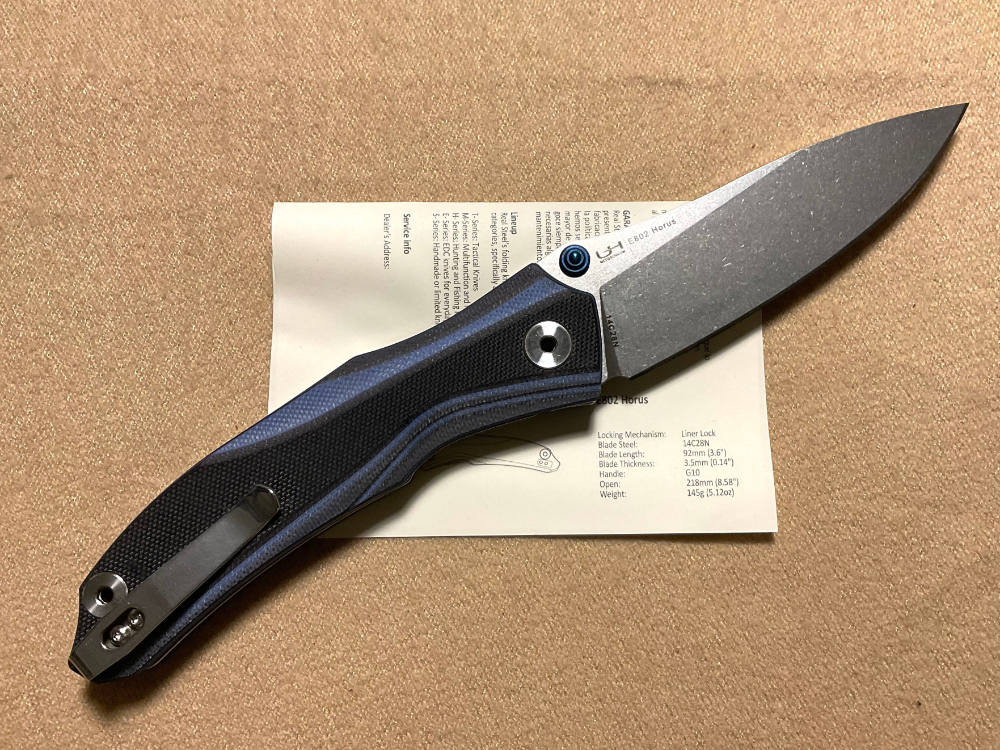 RSK E802 Horus Black/Blue - 7432