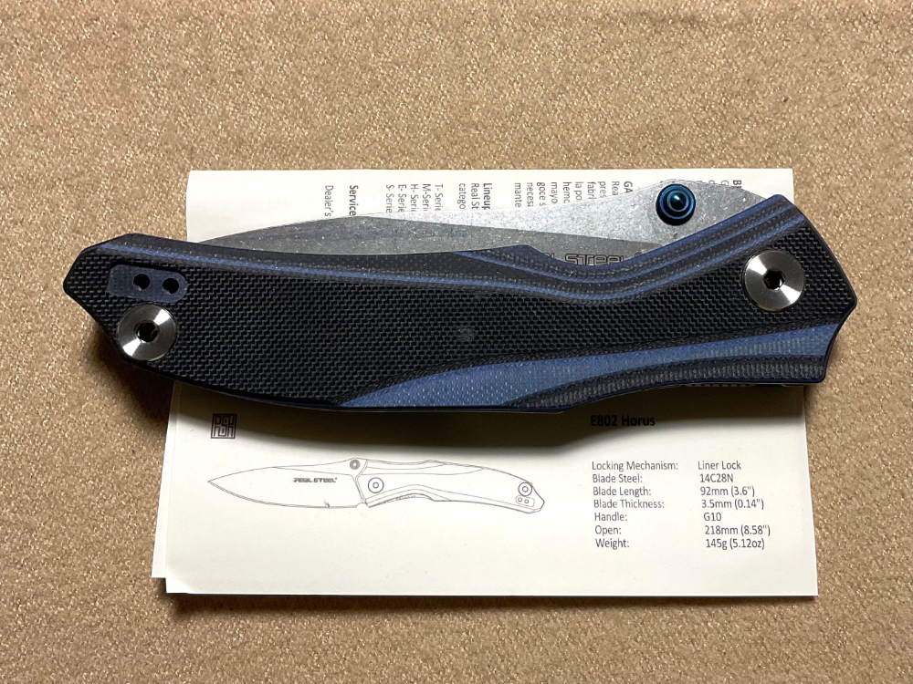 RSK E802 Horus Black/Blue - 7432 - Image 2