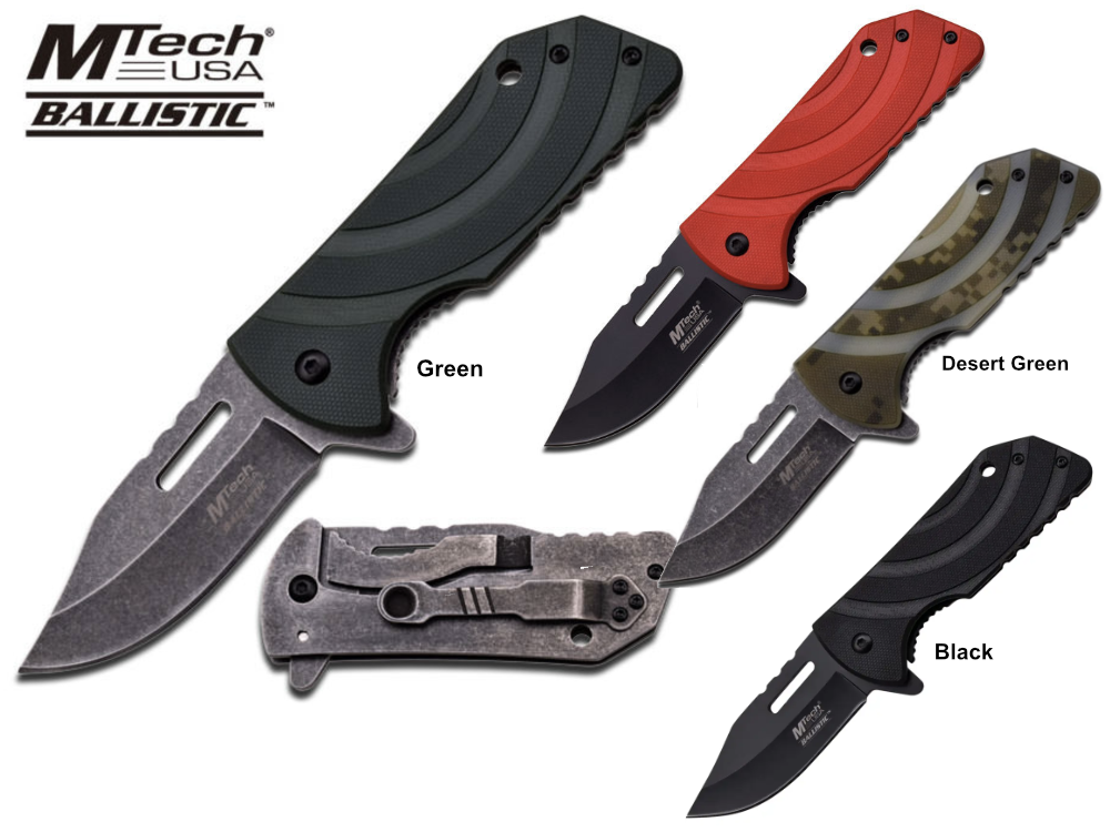 MTech USA Ballistic Folder - MT-A850